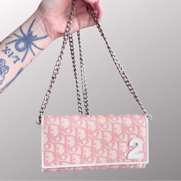 Christian Dior Trotter Long Wallet on Chain - Picture 4 of 11